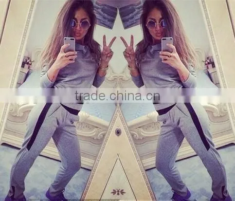 factory price custom women slim fit tracksuit latest cotton design tracksuit sportwear