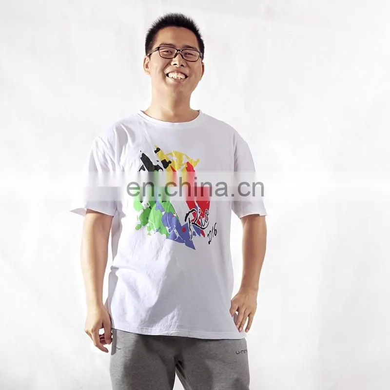 100% Cotton OEM Customized Printed T-shirt