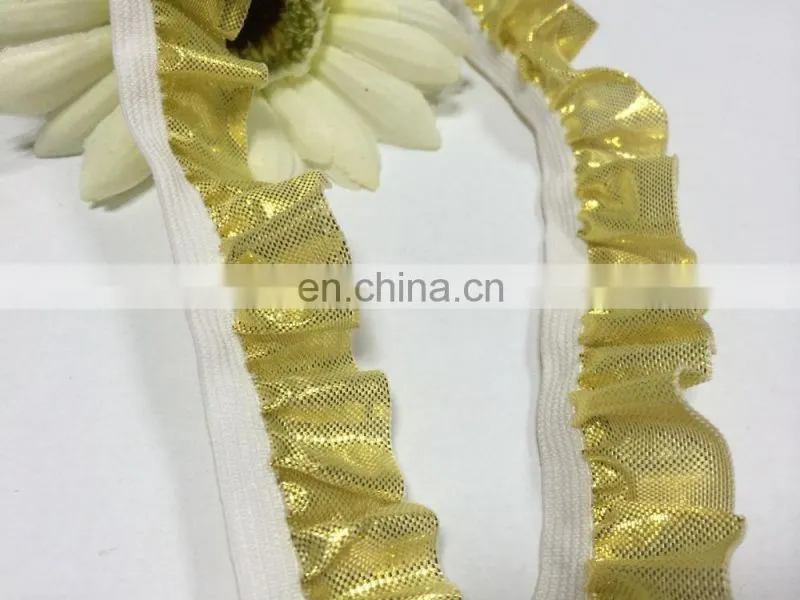 2 cm colored stretch lace /Garment accessories /elastic Stretch lace