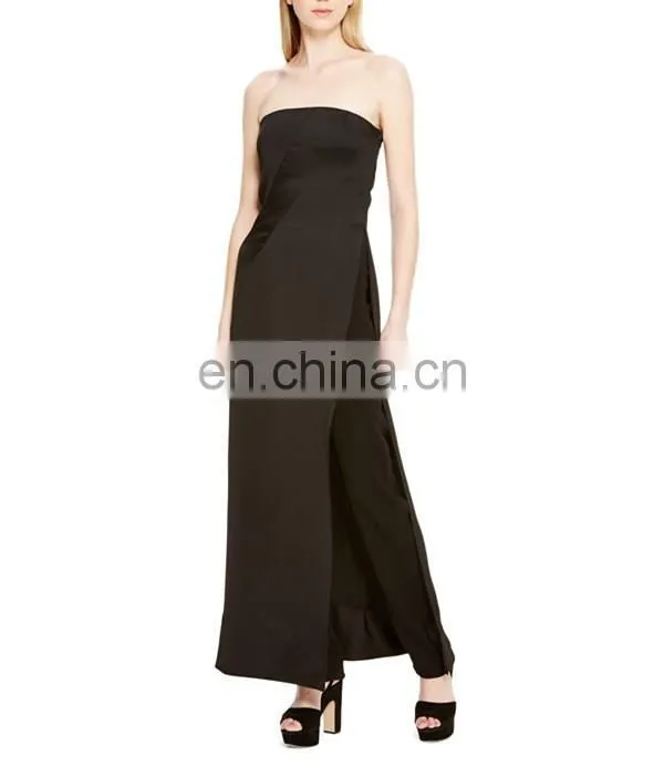 2016 New Summer Italian High Quality Backless Black Long Elgant Mermaid Evening Dresses NT6640