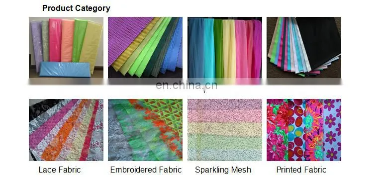 100%polyester tulle mesh fabric with warp knitting technology for bags