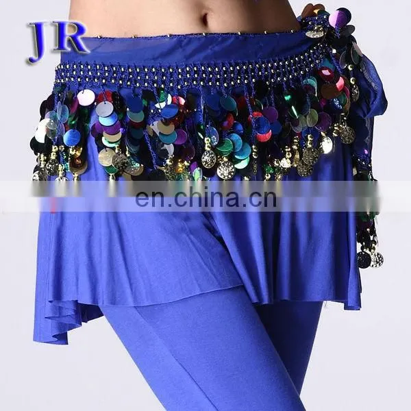 Cheap sequins belly dance hip scarf for women Y-2009#
