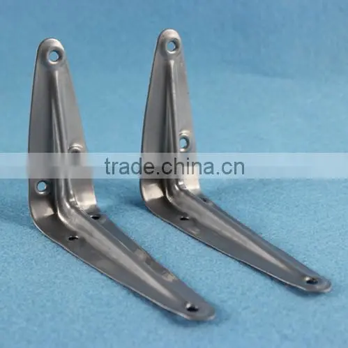 L-stand shelf bracket with power coated