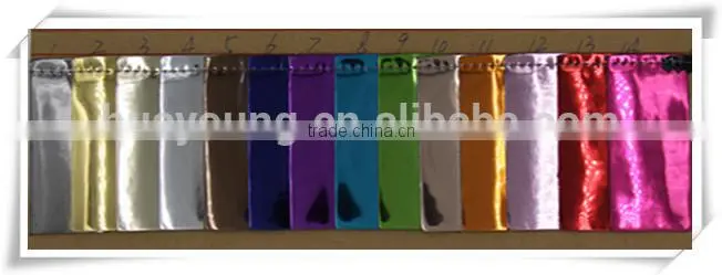PU Mirror Face Textiles Leather bag material