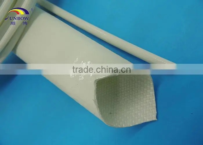 UL Listed VW-1 Flame Retardant Coated Silicone Glassfiber Electrical Sleeving
