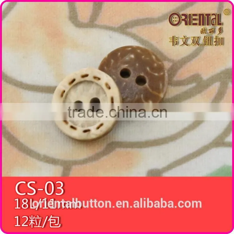 customize washable natural coconuts shirts button