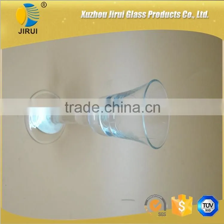 10ml clear small glass wine cup with high quality