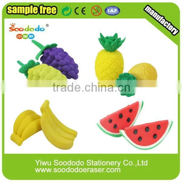 Customized Carrot Vegetable Erasers