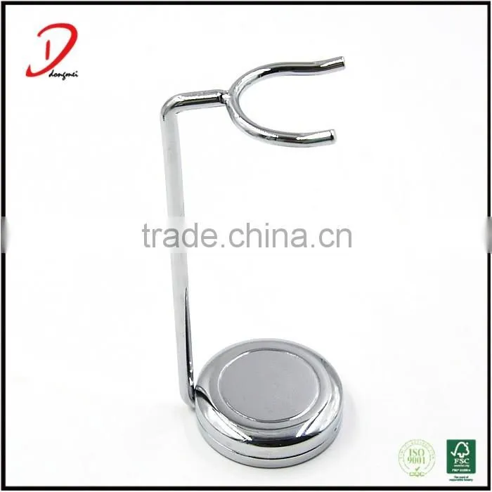 High quality metal shaving brush stand with synthetic hair shaving brush
