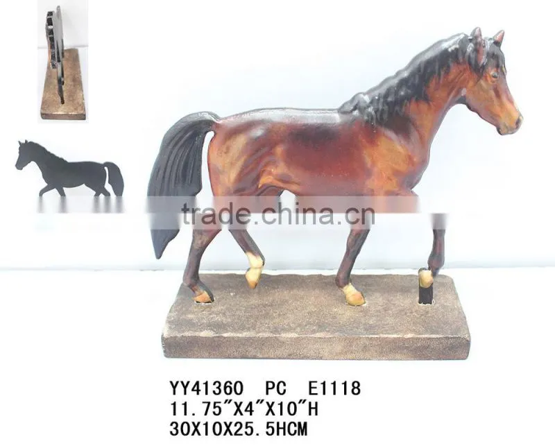 wood horse handmade crafts for table top decor