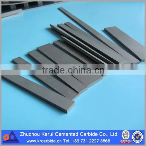 Sintered tungsten carbide rectangular strips solid carbide rectangular blank from Zhuzhou Kerui