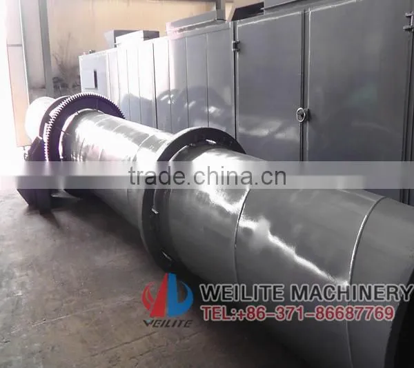 ORGANIC FERTILIZERS Rotary Drum Granulator / Revolving Drum Cold Granulate Machine / Drum Granulation Equipment