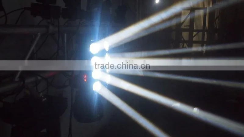 2016 Hot sell 8*10W RGBW Rolling LED Spider Sharp Beam Light