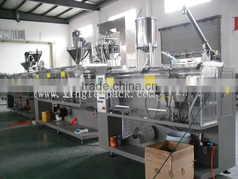 Automatic paste cosmetic sachet packing machine