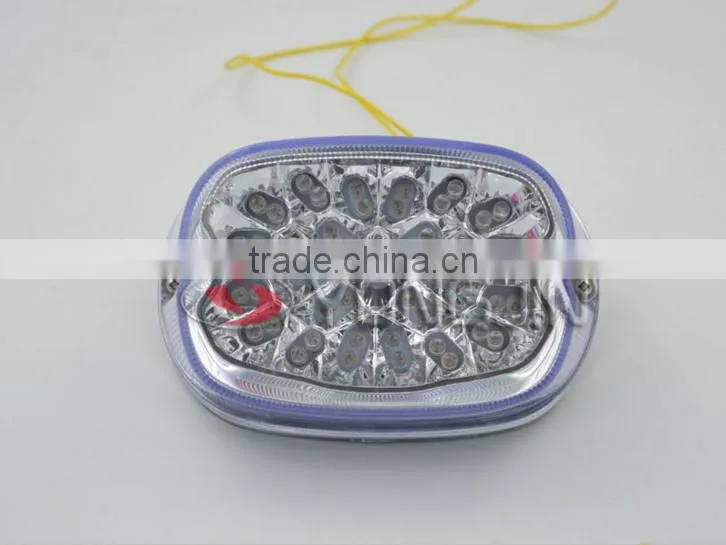 883 Harley Black/clear/red LED Taillight integrated Turn Signals For harley davidson taillight