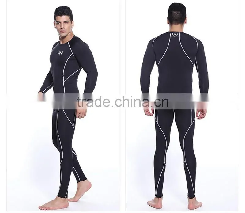 (OEM/ODM Factory)Sportswear Product Type and Sports Thermal Compression Base Under Layers Long Tops Skin Wear