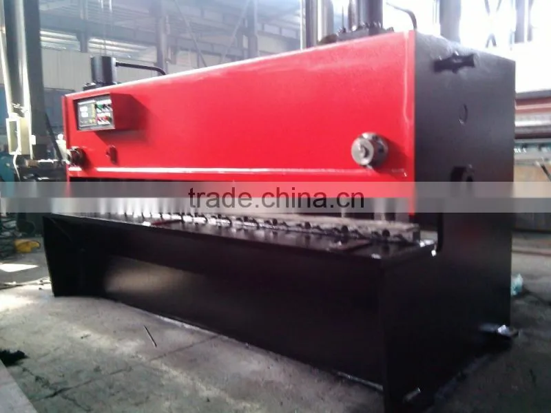 QC12Y-25x6000 CE hydraulic metal plate shearing machine