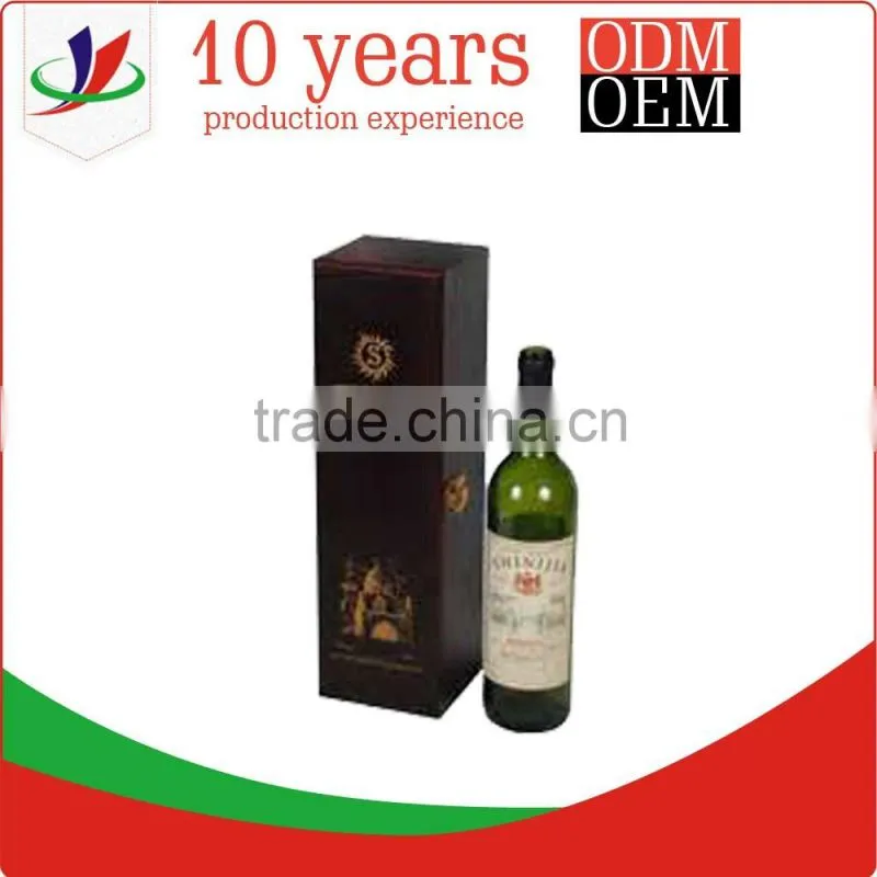 New style corrugated wine box with window