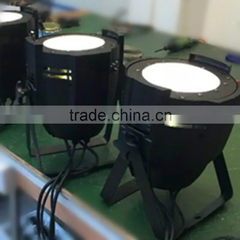 Led cob light dmx512 stage RGBW 4in1 COB led par AC90-240V ,high power 100w cob leds lamp