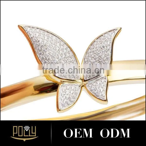 930 rose gold bracelet models zircon bangle bracelet charming party jewelry