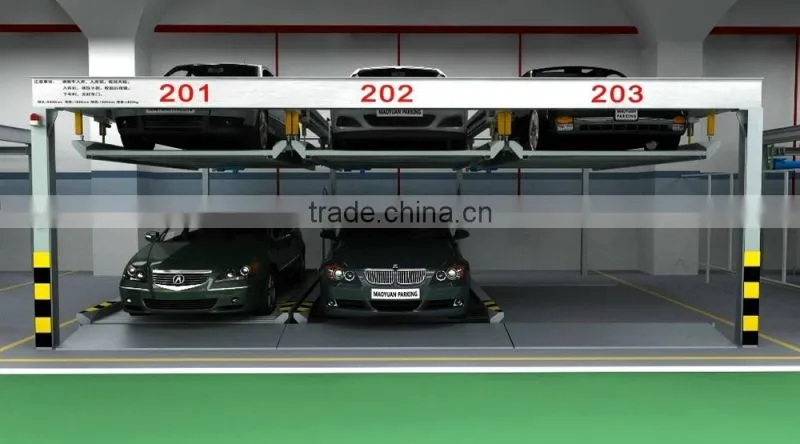 multilayer combilift smart parking system