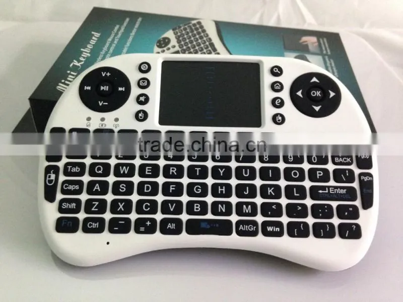 2.4G wireless fly air mouse with keyboard for smart TV and android TV BOX/PC/HTPC