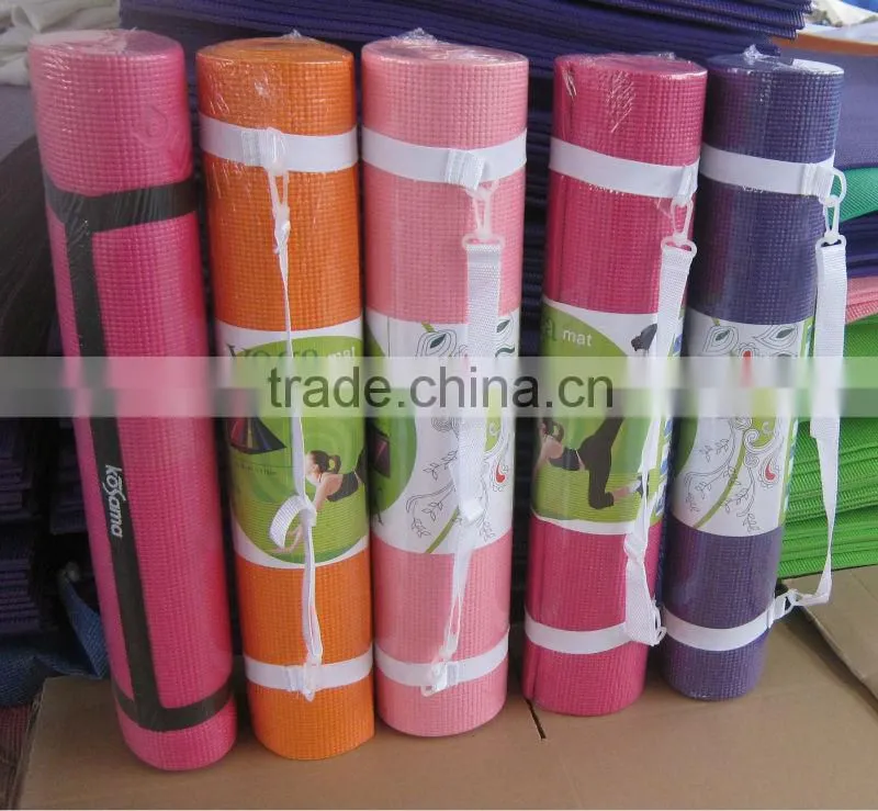 pvc yoga mat