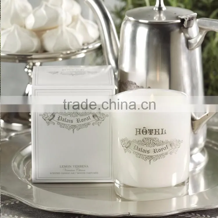 Electroplating silver scented candle/perfumer candle/aroma candle