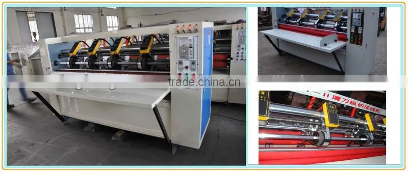 BFY series 3ply corrugated cardboard thin blade slitter and scorer machine