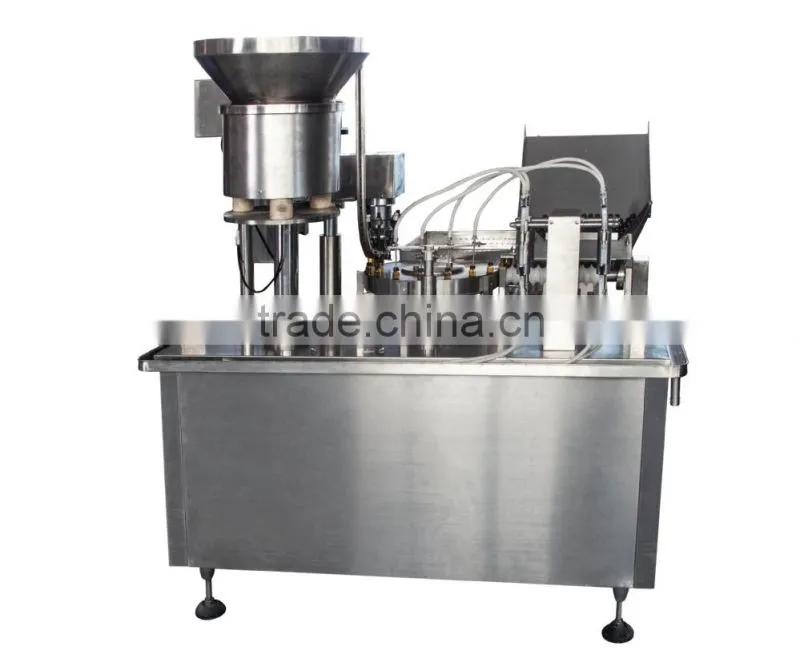 High precision automatic oral liquid filling and capping machine