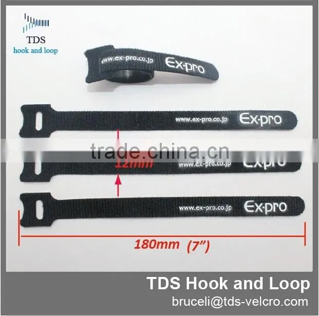 custom logo releasable cable tie