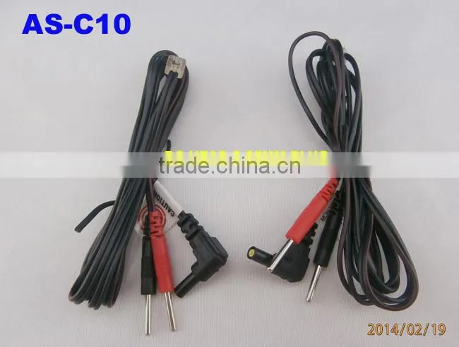 2mm pin Medical TENS Electrode Cables