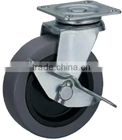 Rubber Caster Nylon Caster Wheels Light Caster