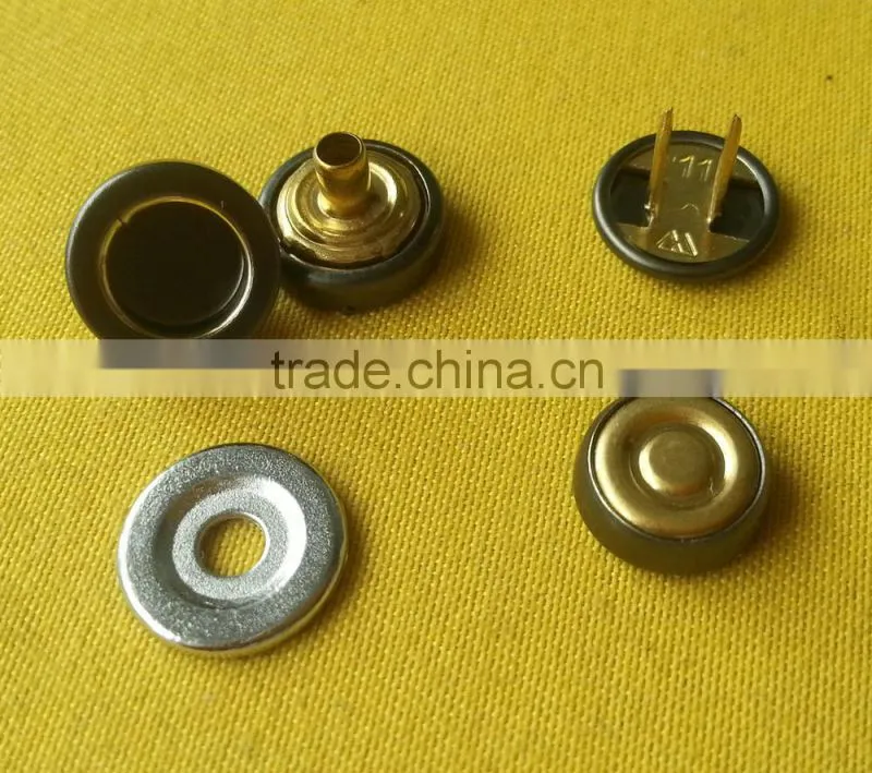 11mm New Version High Quality Invisible Cap Press Snap Button -- 15538
