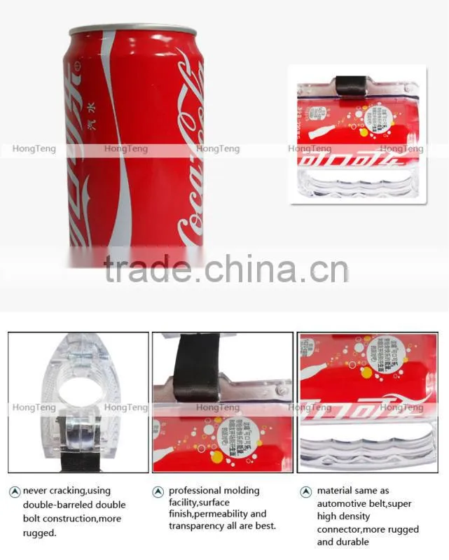 Cola shap bus advertising handle with CE
