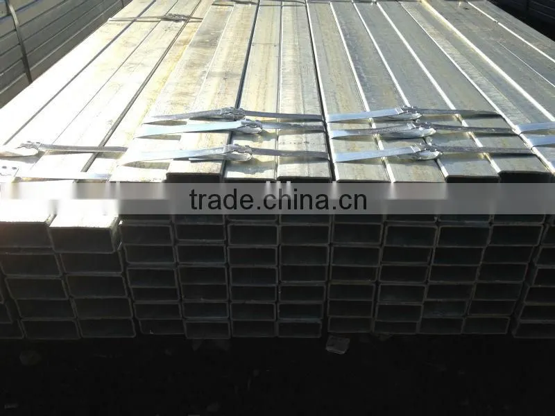 galvanized rectangular steel tube