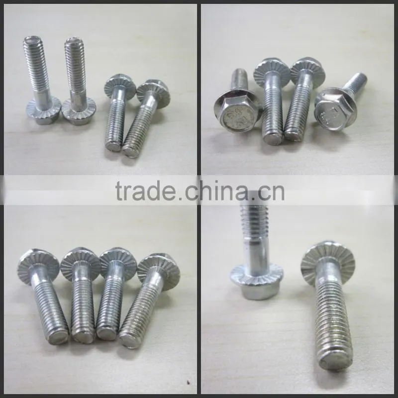 din 6921din standard hex bolts M8X16 (DIN6921)