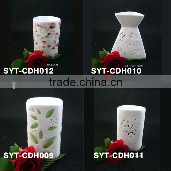 Competitive price write ceramic candle incense burner