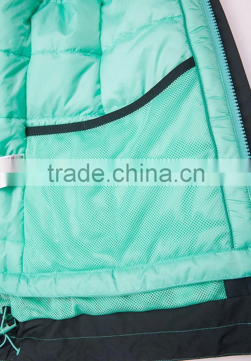 ESGUARD women outdoor waterproof jacket