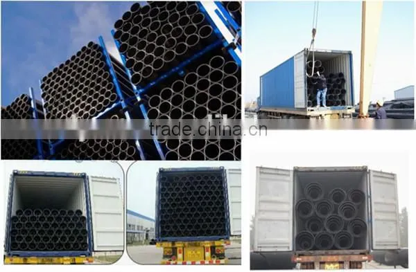 12 inch PVC coal pipe static resistance pipe for coal mine
