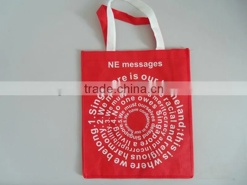 Cheap small size promotional non-woven bag for shopping