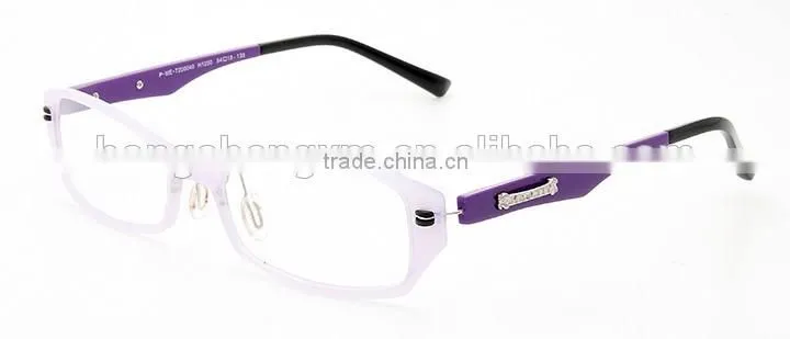 Fashion glass TR90 frame optics women spectacles