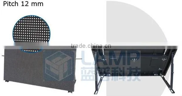 P12 outdoor perimeter LED display