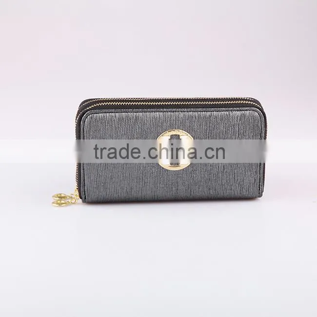 4535-2015 FASHION Wallets with Light gold hardware women wallets factory price 4usd