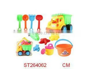 Plastic toy beach car