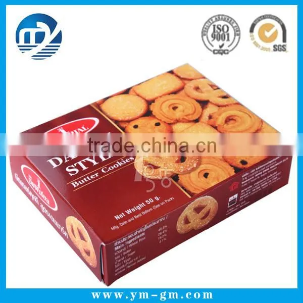 Square cookie packaging box & cookie paper box divider