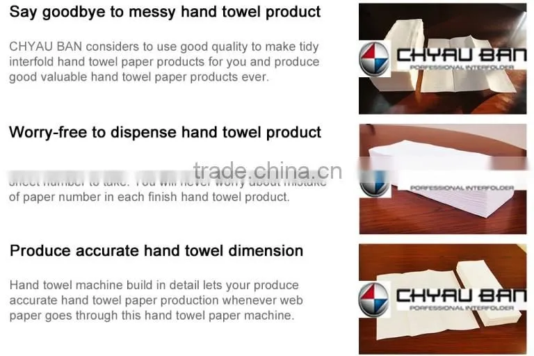 High Speed Z Fold Dispener Hand Towel Folder Machine