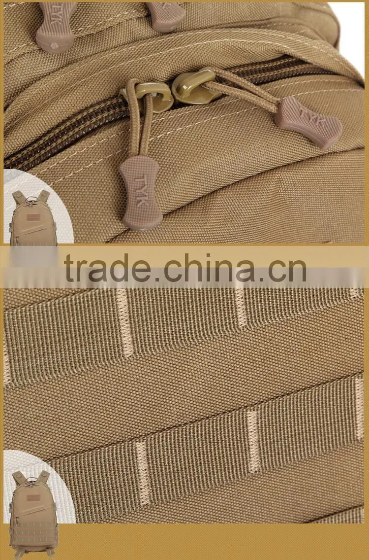 Outdoor camouflage waterproof hiking molle tactical backpack military
