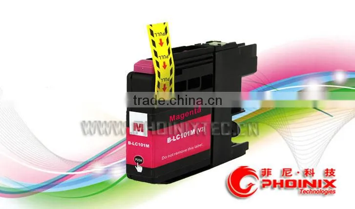 Printer Ink Cartridge for Brother LC101 , Brother MFC-J285/J450/J470/J475/J650/J870/J875/DCP-J152W/MFC-J245