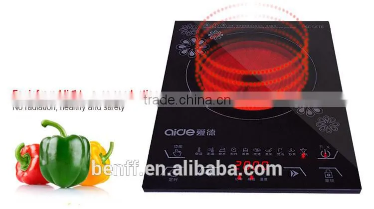 Portable one burner 2000W ceramic stove buy single item